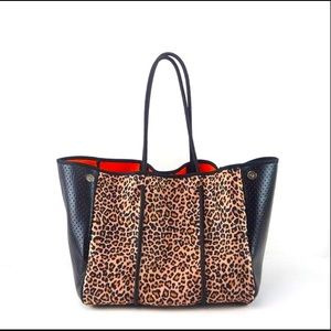Neoprene Tote Cheetah NEW